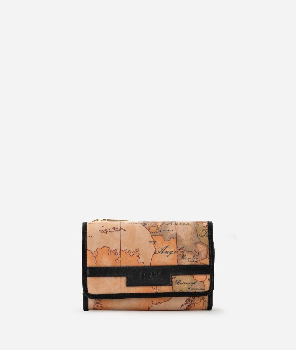 Selene Soft bi-fold wallet Black,front