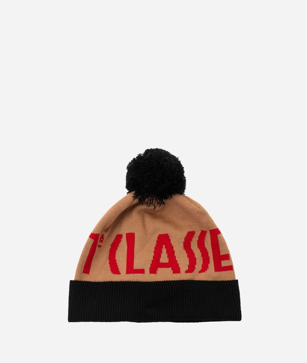 1ᴬ Classe hat with pon pon Camel,front