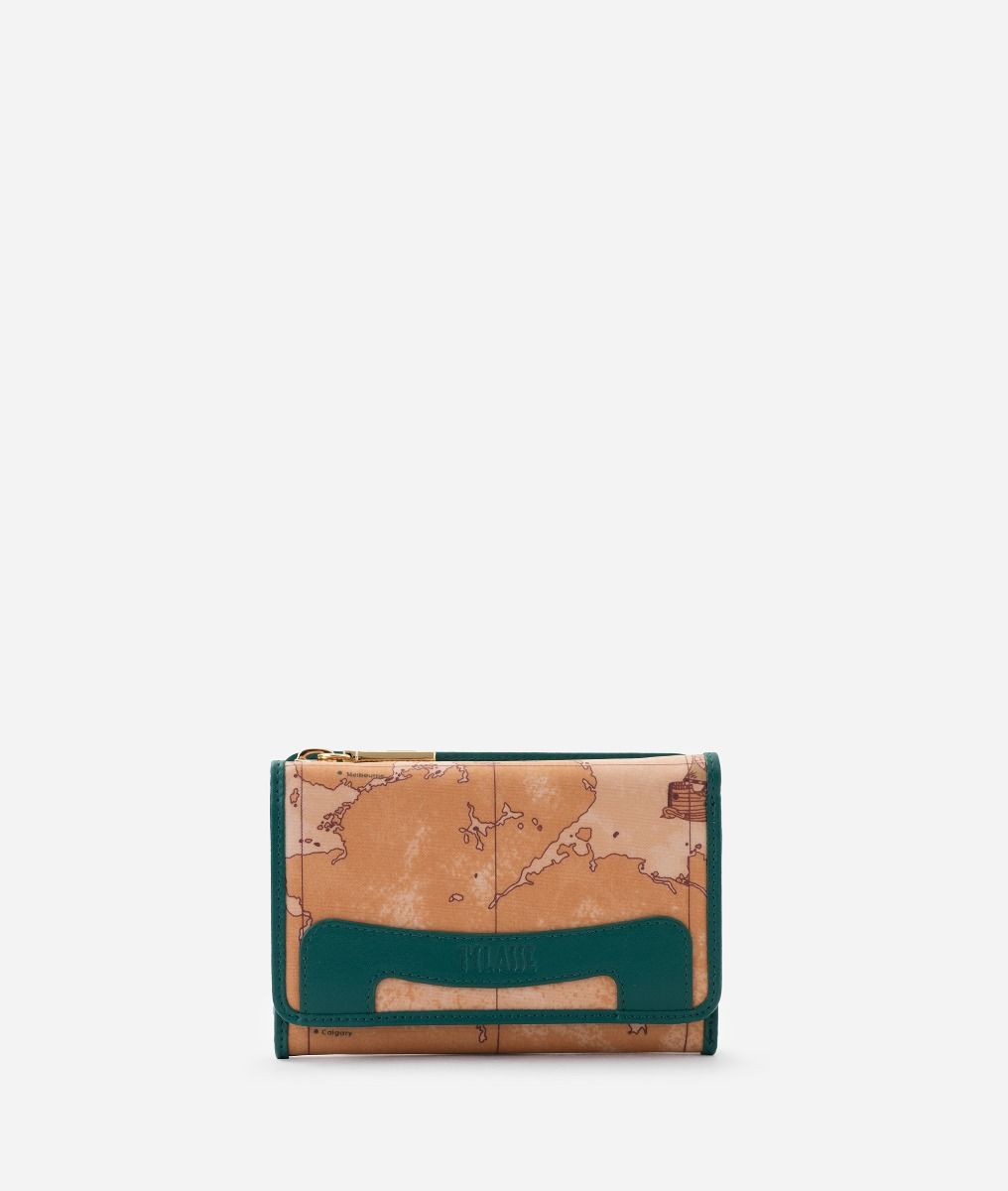 Soft Generation bifold wallet Emerald Green,front