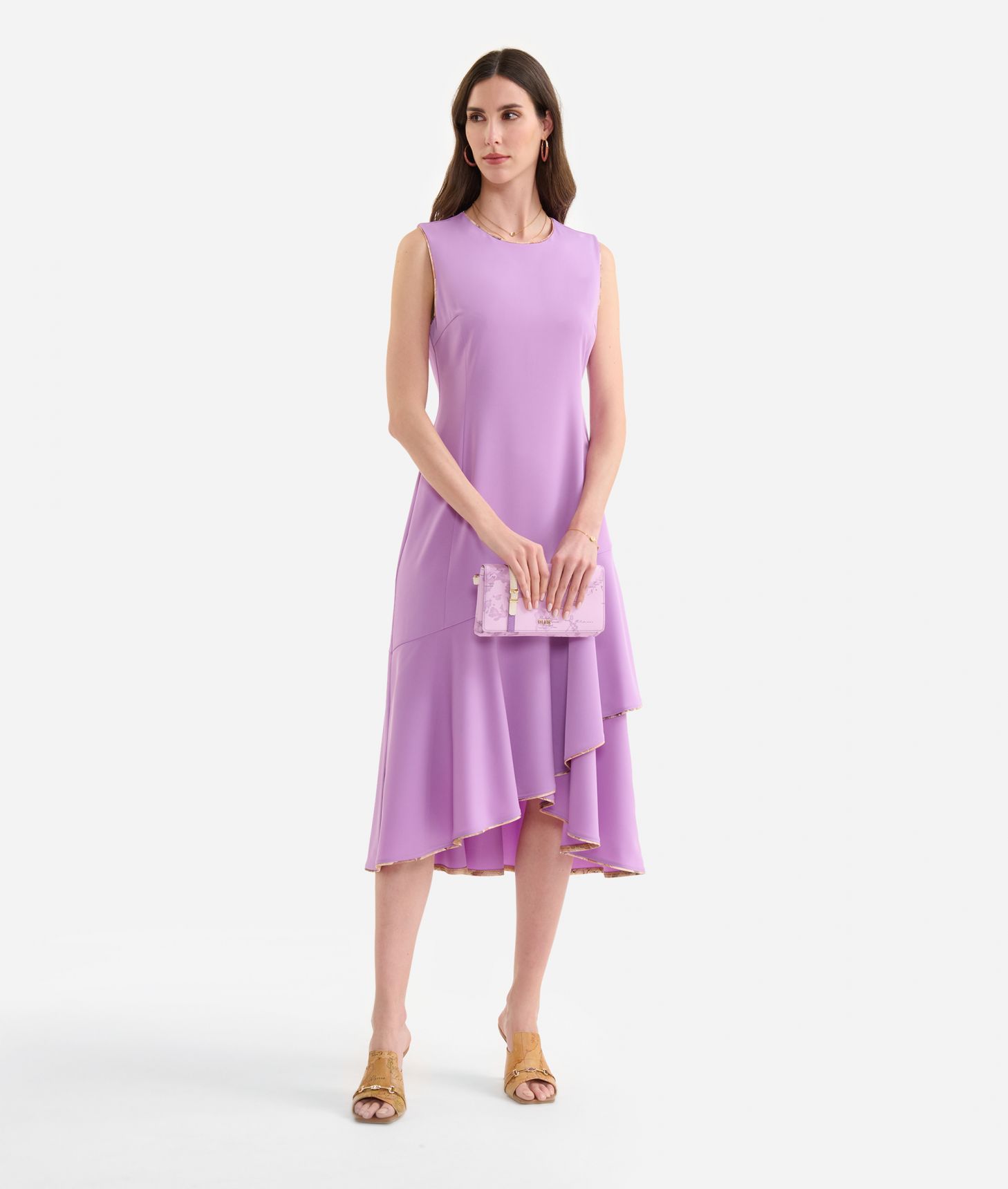 Cady mermaid dress Orchid,front