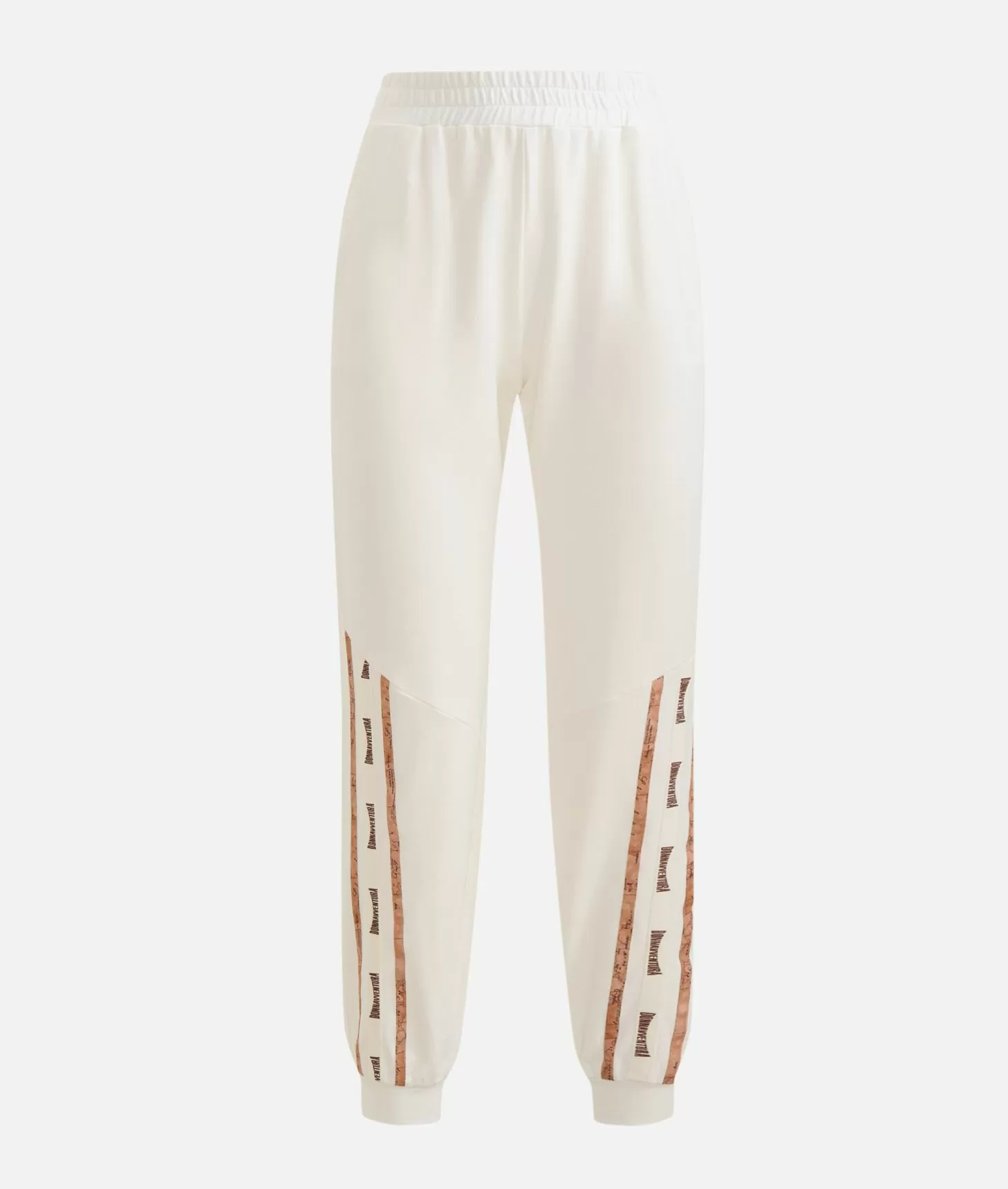 Ivory Fleece Joggers