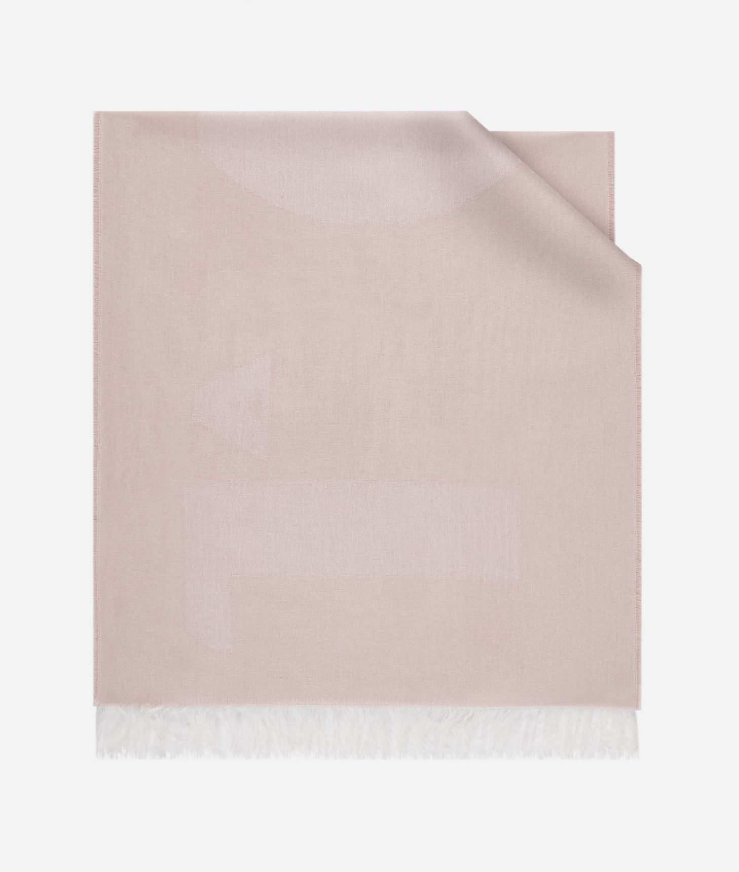 Scarf with 1ᴬ Classe Maxi Logo 40 x 190 Antique Pink,front