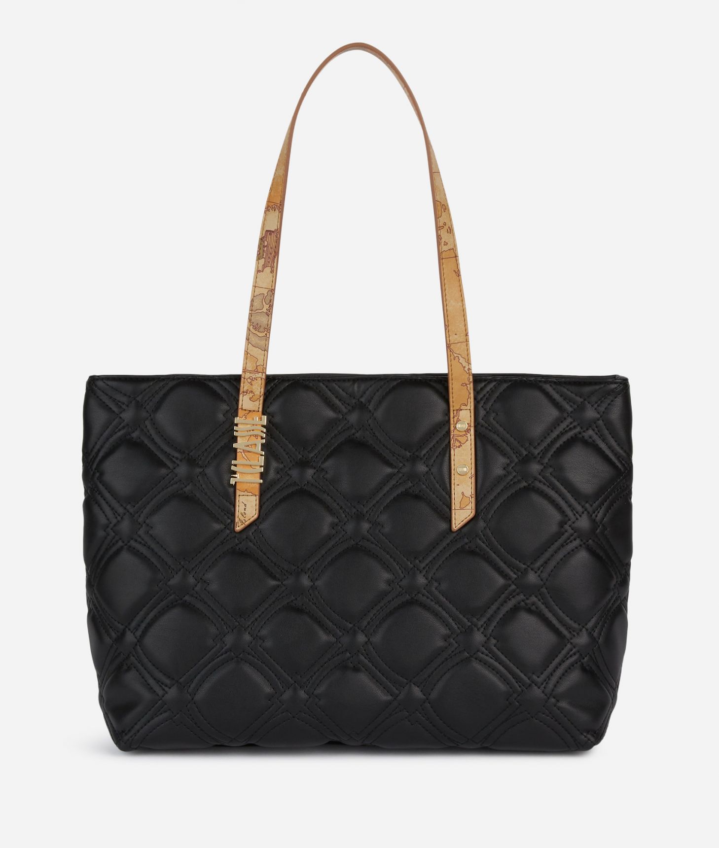 Coral Diamond shopper bag Black,front