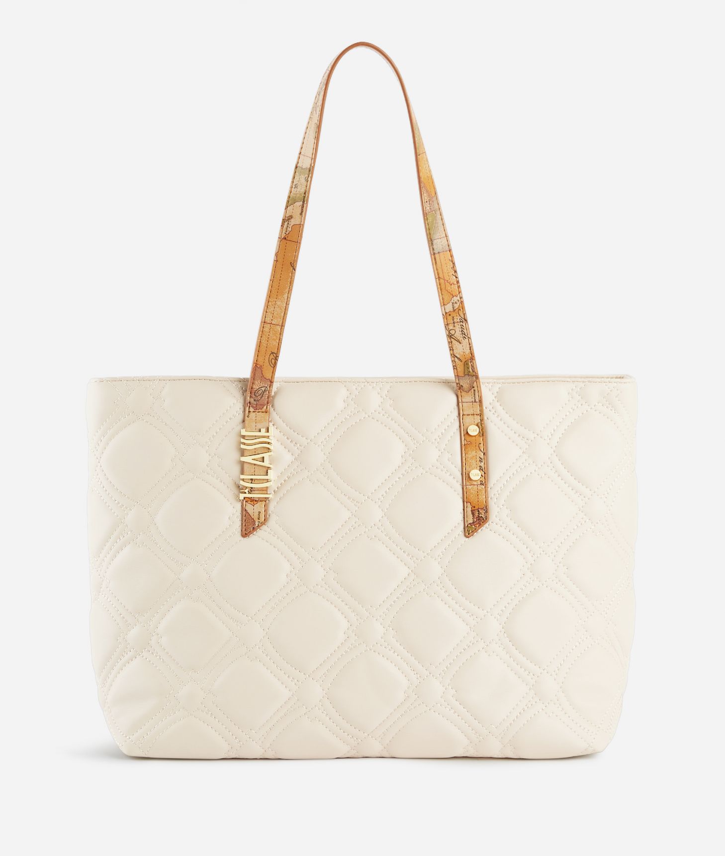 Coral Diamond shopper bag Ivory,front