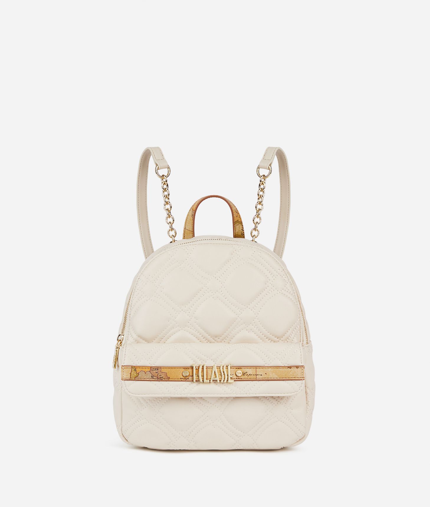Coral Diamond backpack Ivory,front