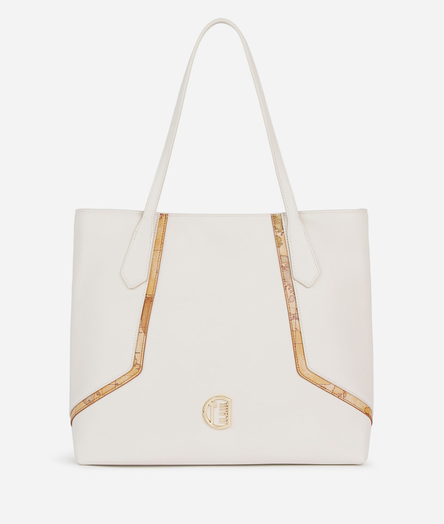 Crystal River shopper bag Ivory,front