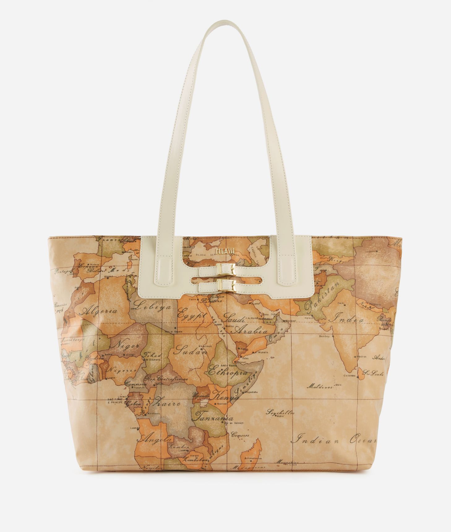 Soft Atlantic shopper bag Ivory,front