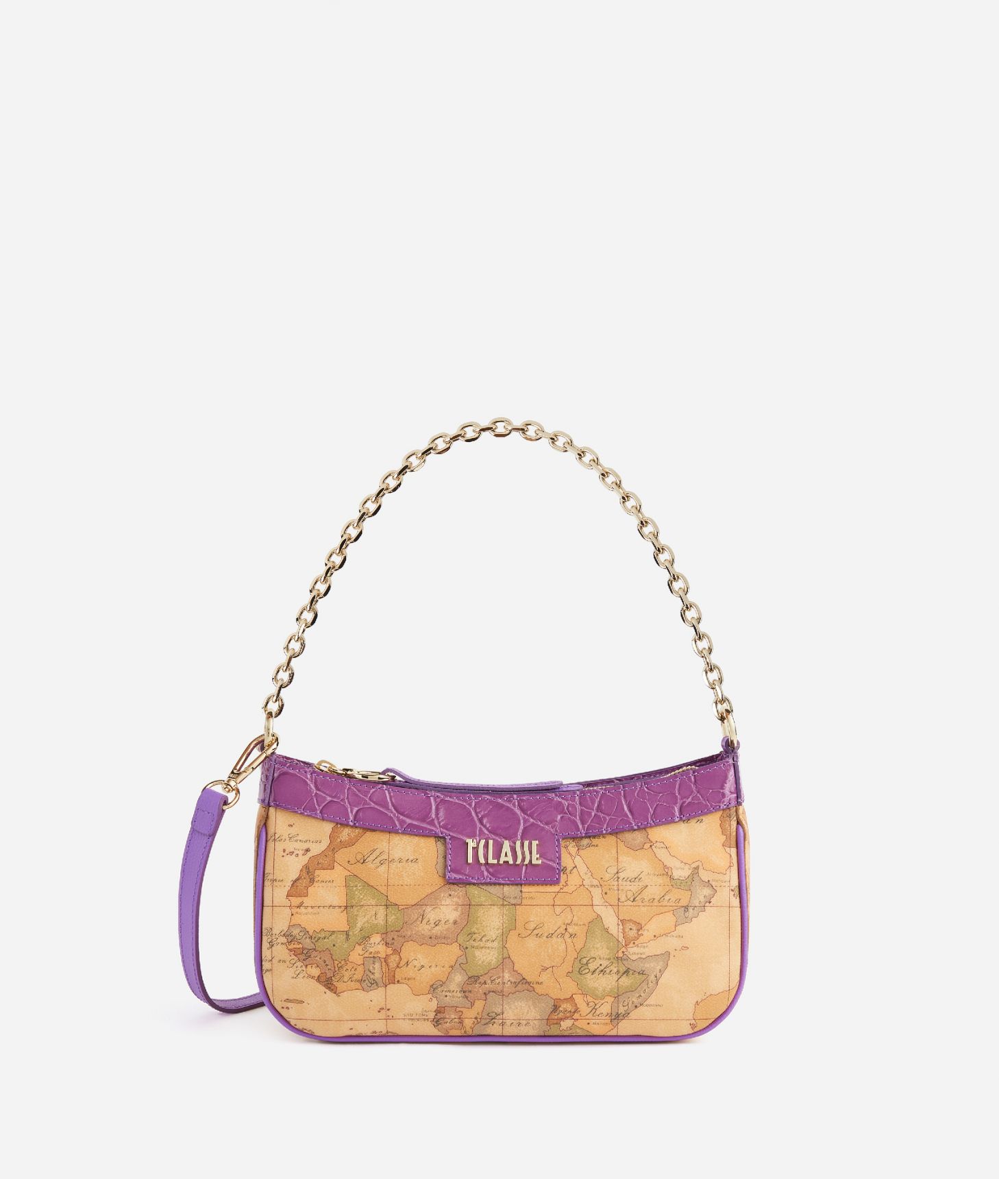 Lolita Bag crossbody bag with chain Mauve,front