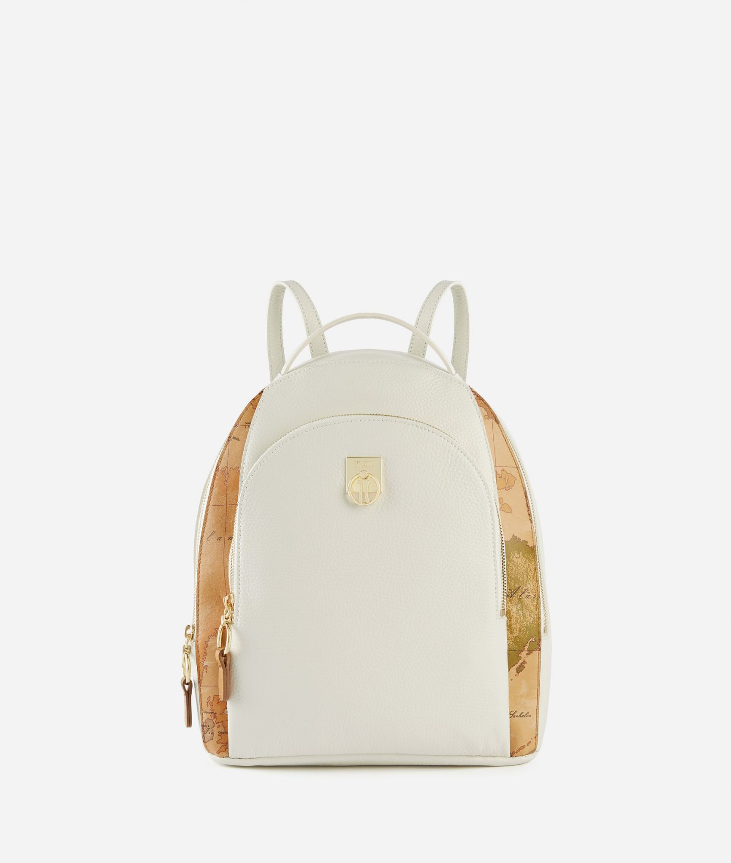 Deco Coast double zip backpack Ivory,front