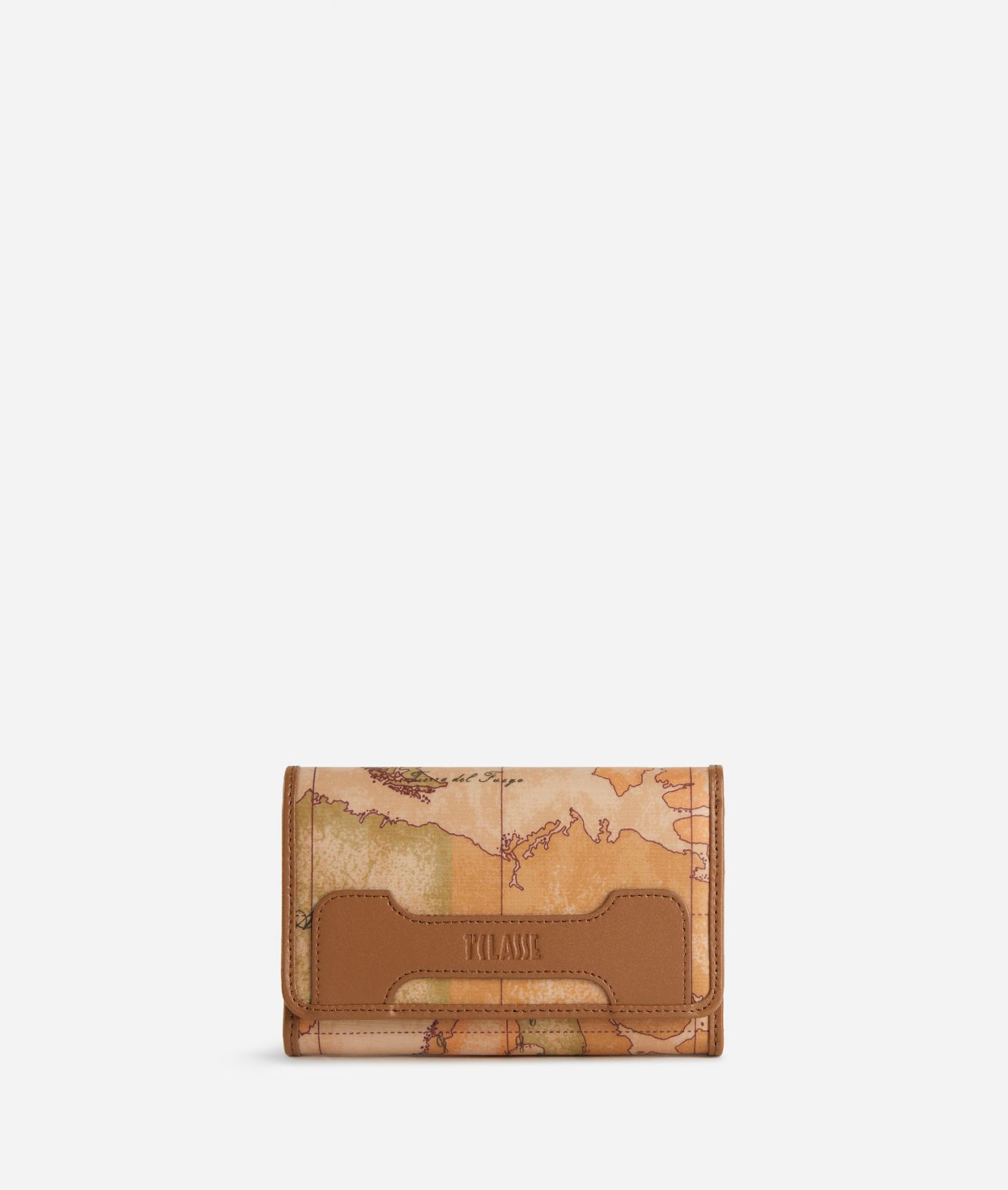 Soft Atlantic medium bifold wallet Leather Brown,front