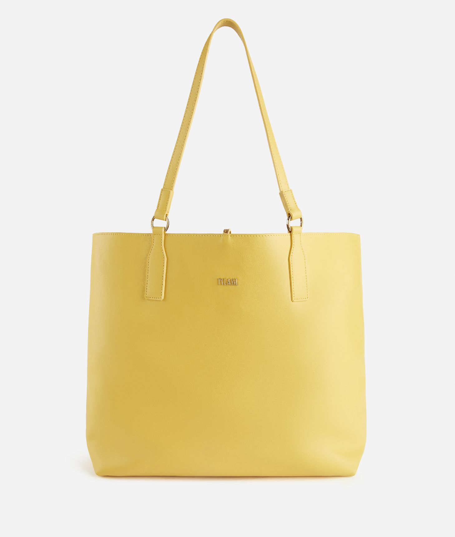 Two-Way Bag reversible shopper bag Honey Yellow,front