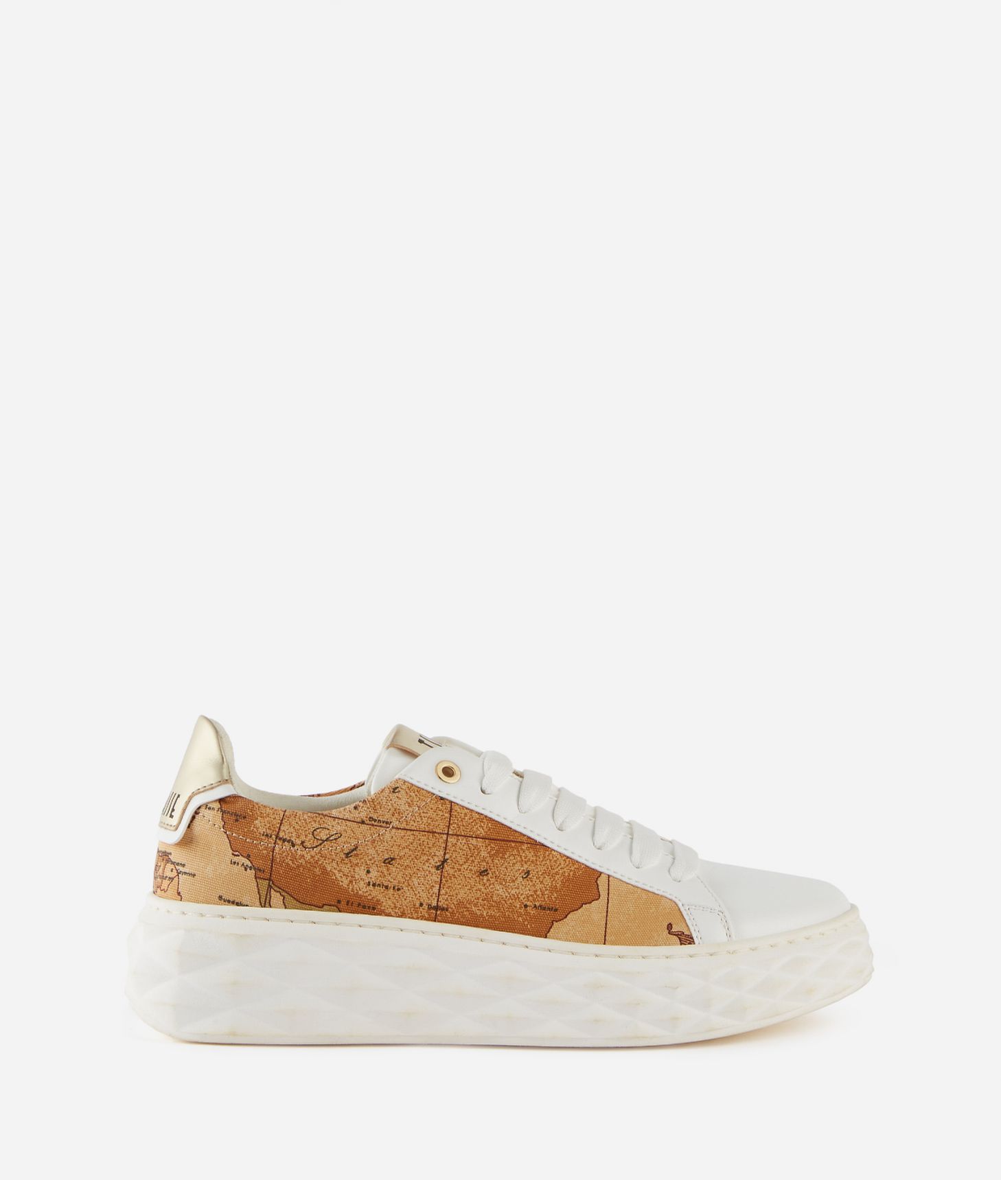 Reps sneakers with Geo Classic print,front
