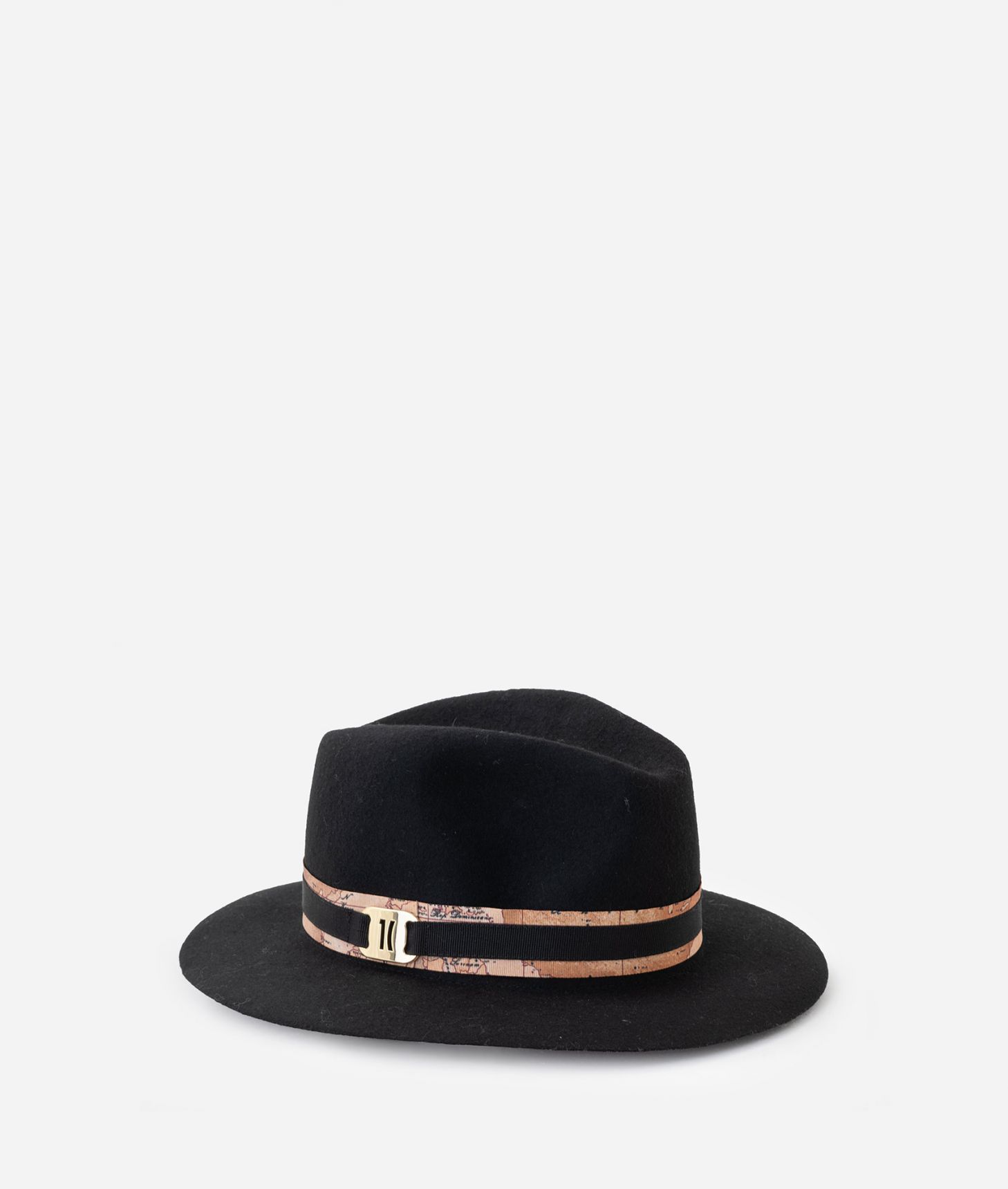 Felt hat Black,front