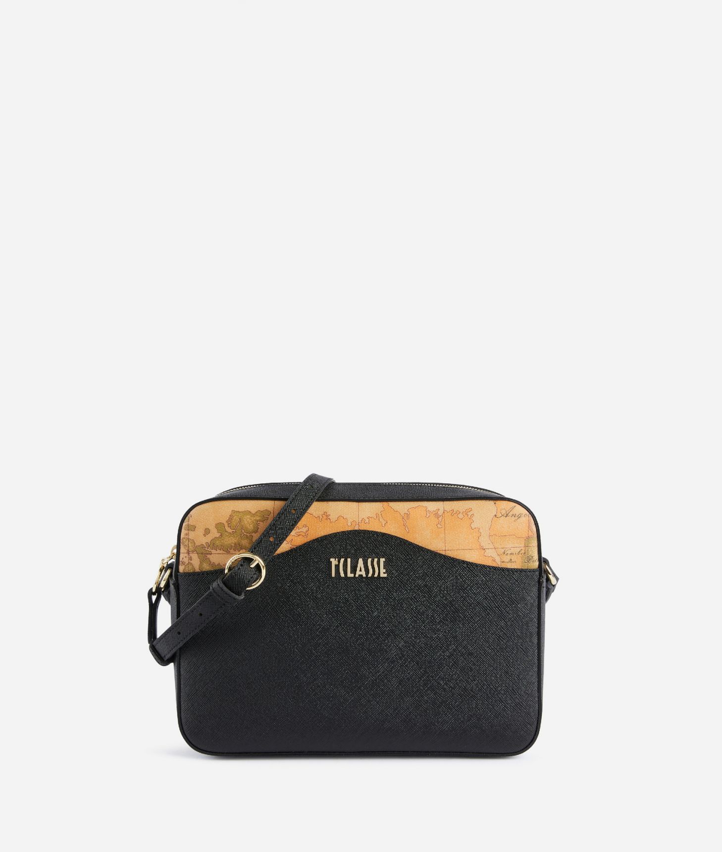 Digital City reporter crossbody bag Black,front
