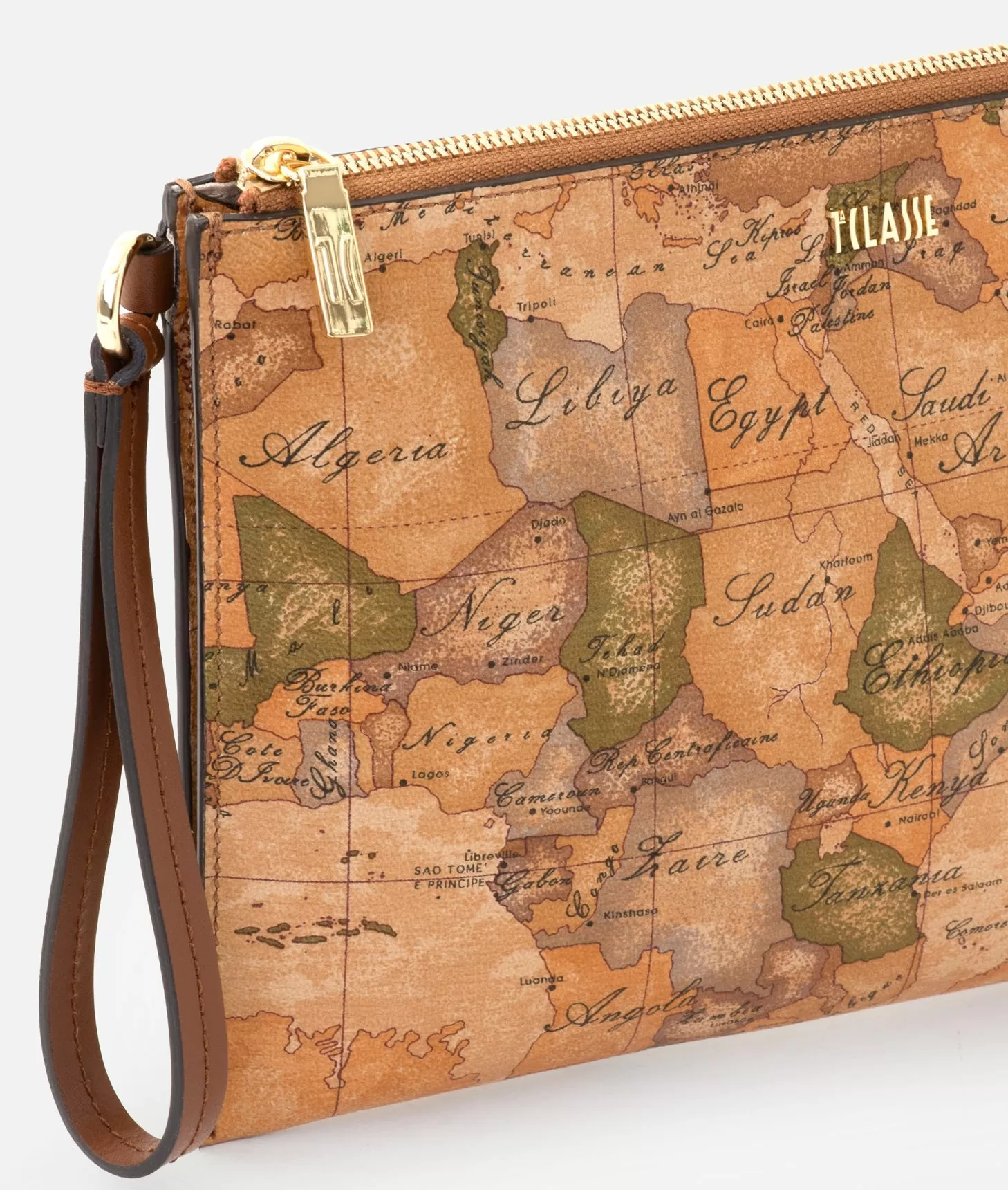 Alviero 2024 Martini Geo Maps Wristlet