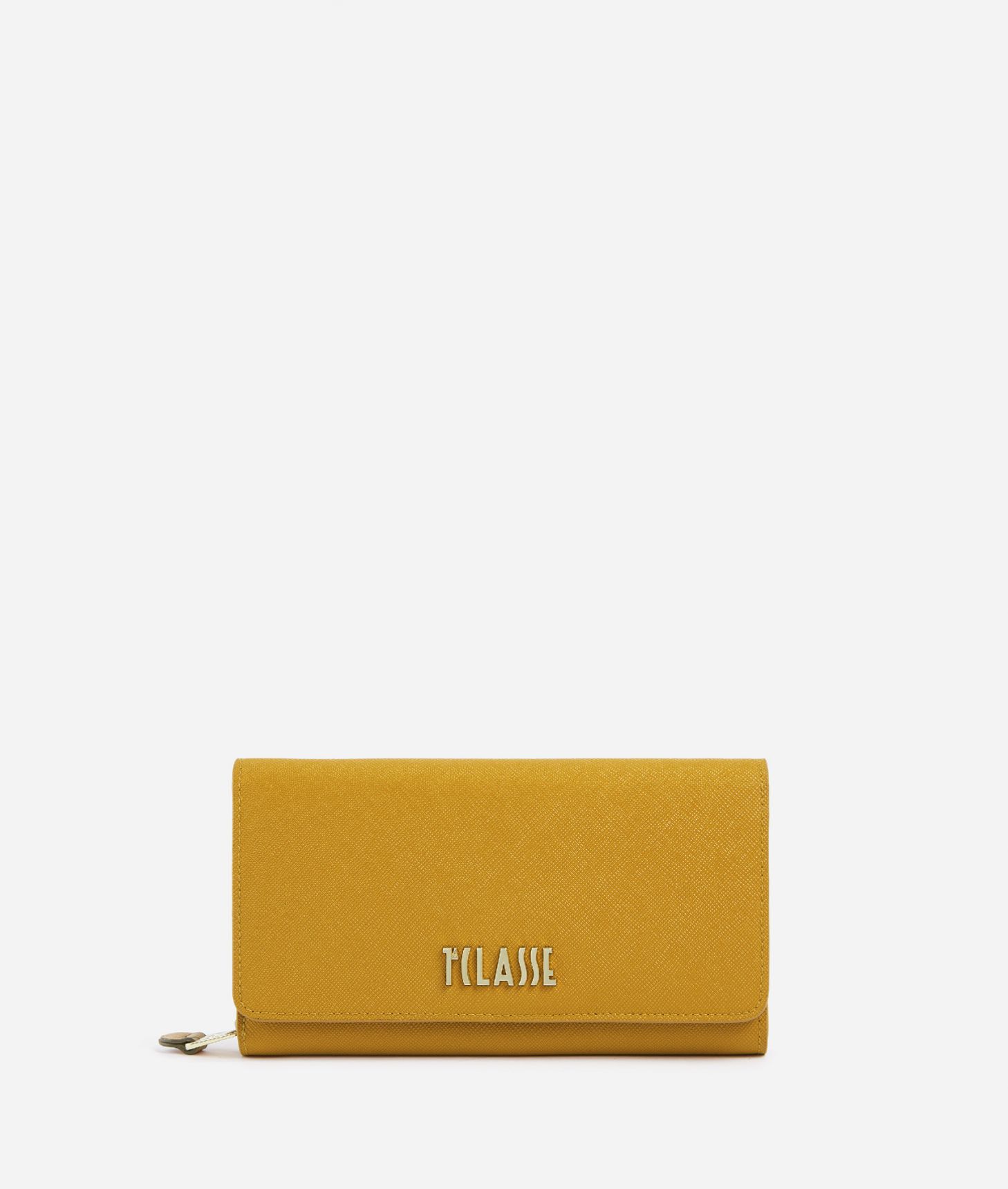 Digital City wallet Oil Yellow,front