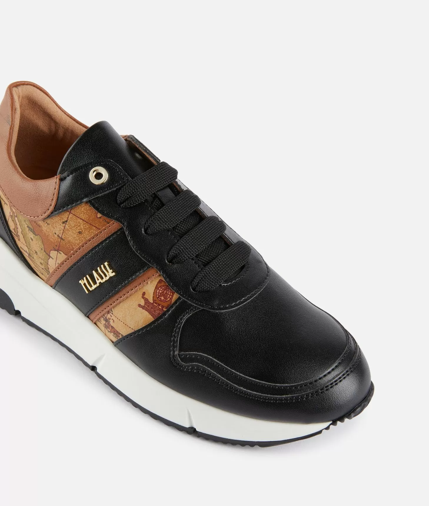 Leather running shoes best sale