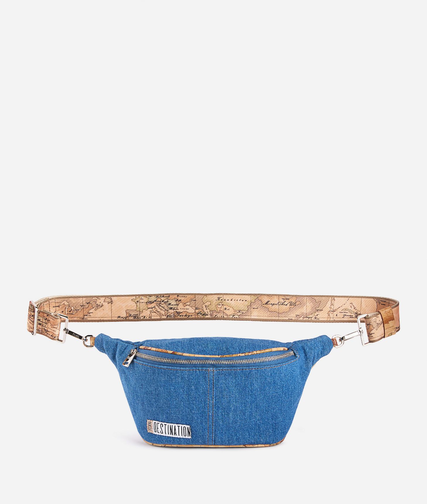 1ᴬ Classe Destination belt bag Denim,front