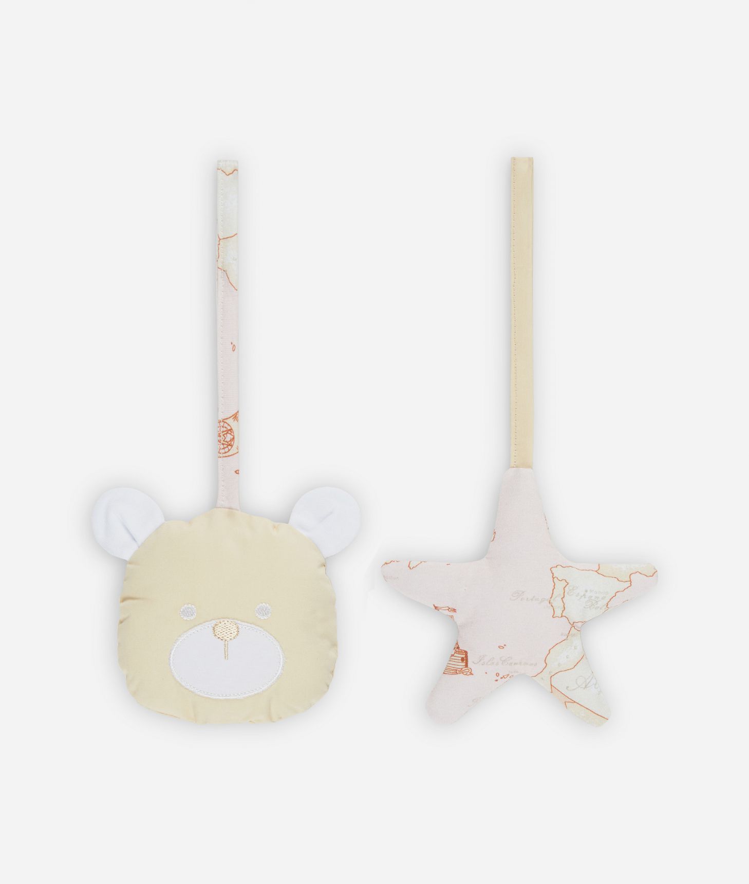 Orsetto e stellina morbidi Geo Dream Rosa,front