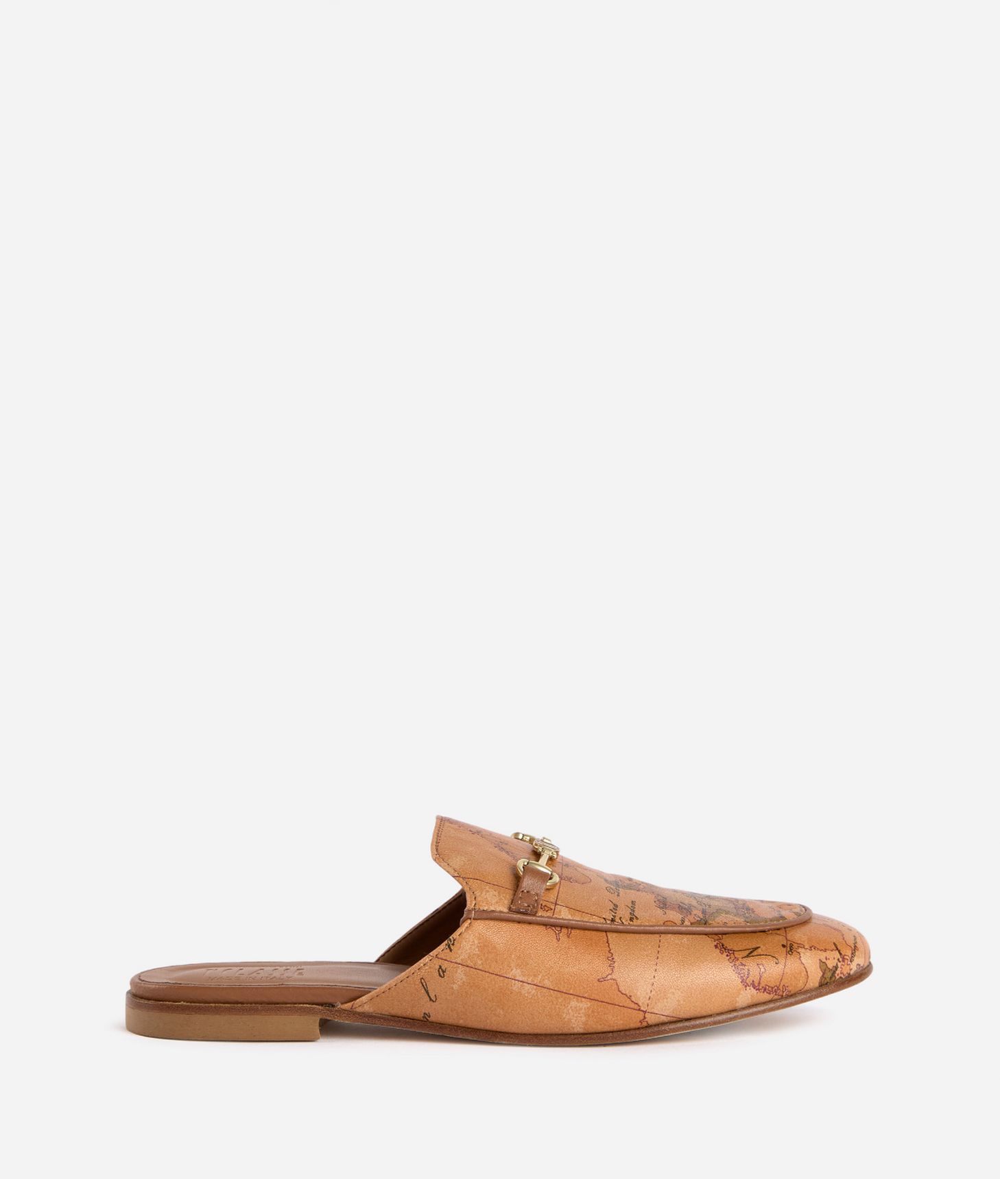 Napa leather flat mules Geo Classic,front