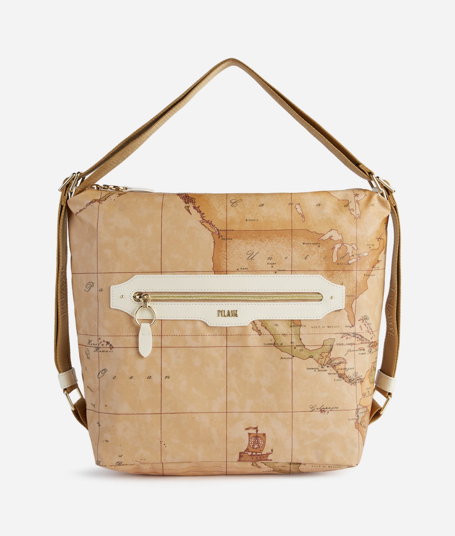 Soft Fusion dual-use shoulder bag Ivory,front