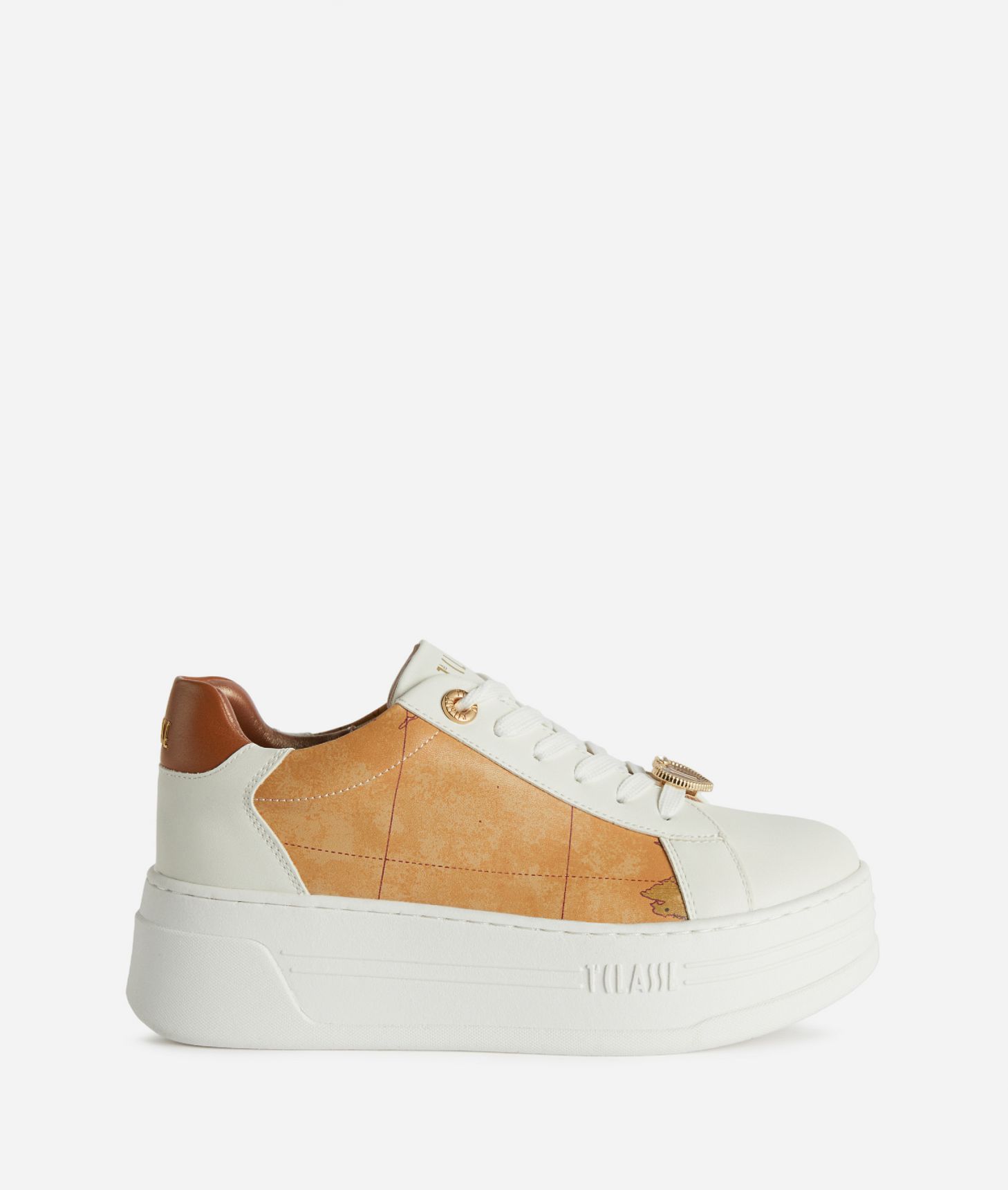 Geo Elevate napa-effect fabric sneakers Geo Classic,front