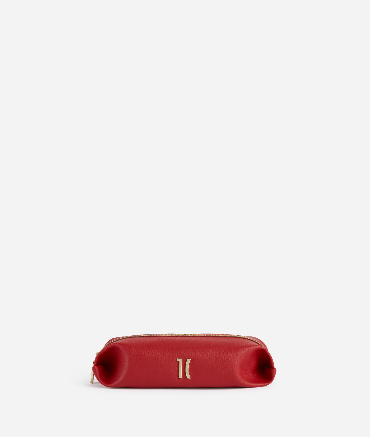 Small clutch bag with logo 1C Red,front