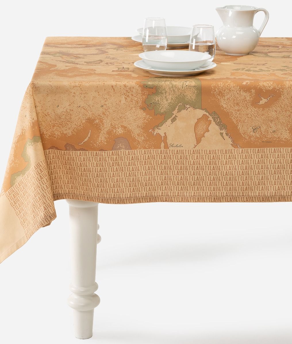 Geo Classic print Tablecloth 150 cm x 180 cm,front