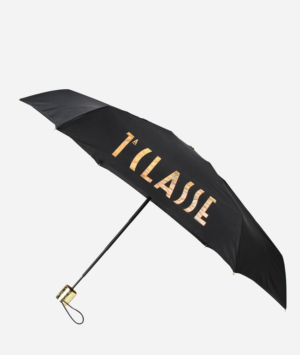 1ᴬ Classe supermini Geo Logo umbrella Black,front