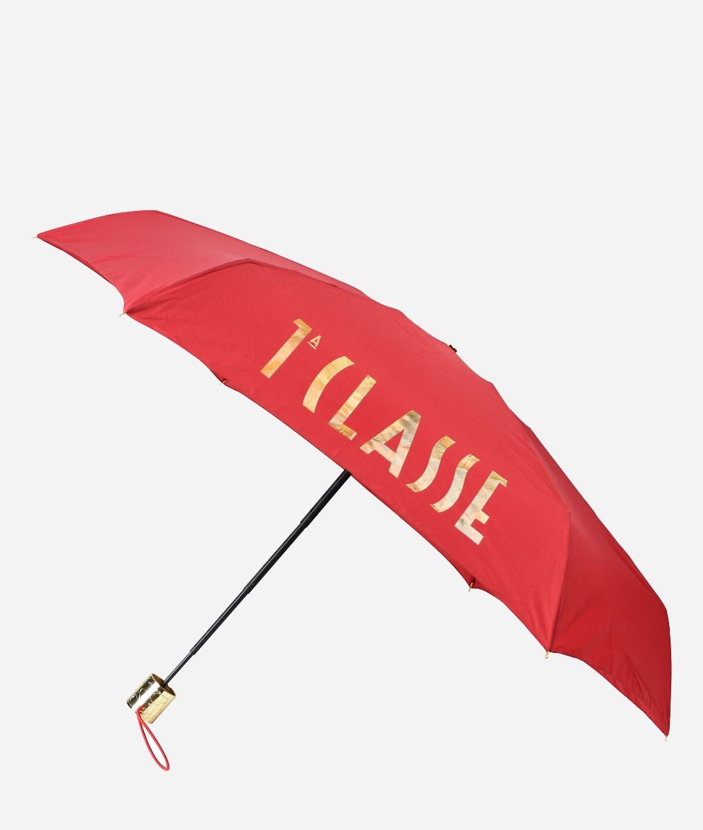 1ᴬ Classe supermini Geo Logo umbrella Red,front