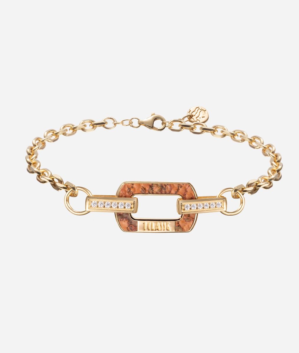 Rodeo Drive silver bracelet Yellow Gold,front
