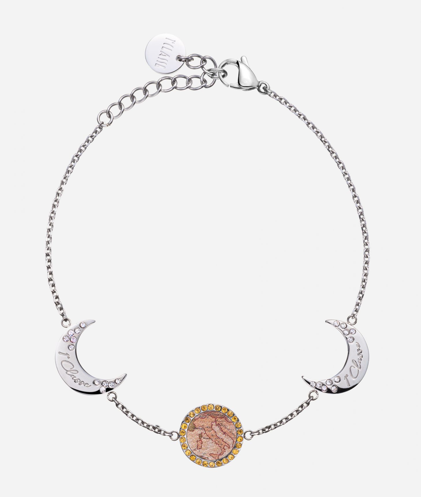 Sun and Moon Avenue bracelet Silver,front