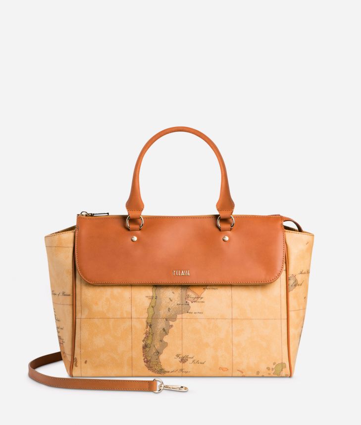 Geo Classic Large handbag,front