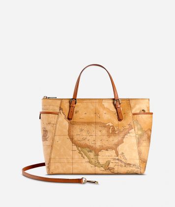 Geo Classic Handbag with strap