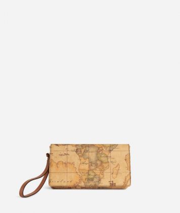 Geo Classic clutch bag with flap