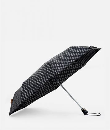 Open-close umbrella in Monogram fabric Black