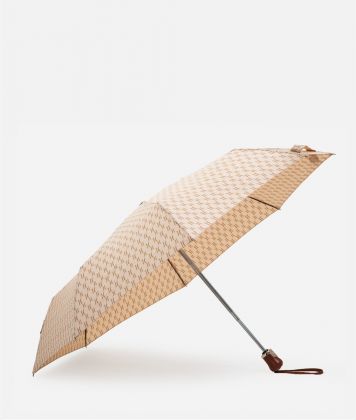 Open-close umbrella in Monogram fabric Beige 