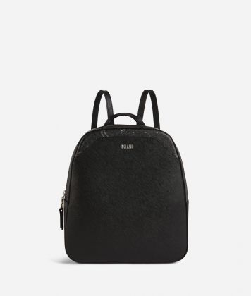 Palace City backpack in saffiano fabric black