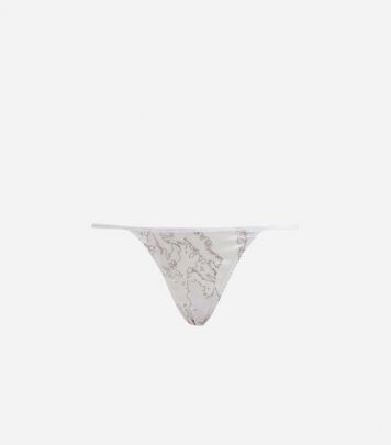 Geo Color thong White