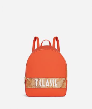 Geo Cruise Backpack with 1A Classe logo Orange