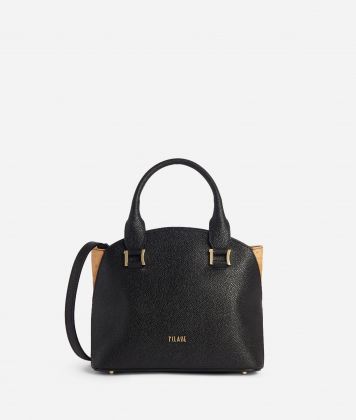 1C Way small handbag with shoulder strap Black