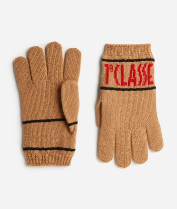 1ᴬ Classe gloves Camel