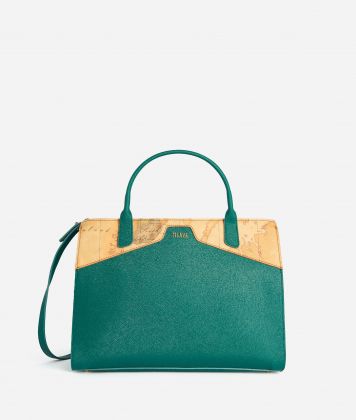 Glam City large handbag Emerald Green

