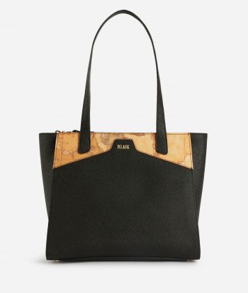 Glam City medium shopper bag Black