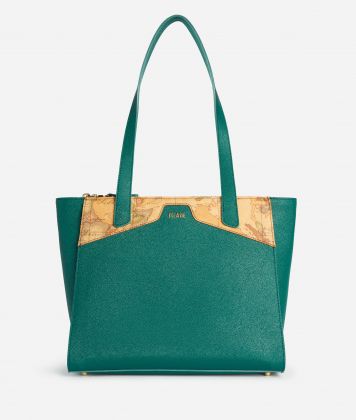 Glam City medium shopper bag Emerald Green