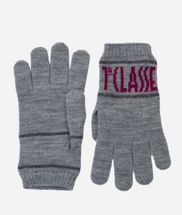 1ᴬ Classe gloves Medium Grey
