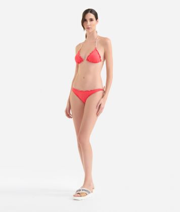 Bikini triangolo Rosso Corallo