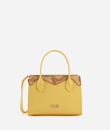 Florida City small handbag with crossbody strap Golden Yellow