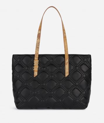 Coral Diamond shopper bag Black