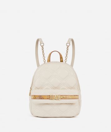 Coral Diamond backpack Ivory